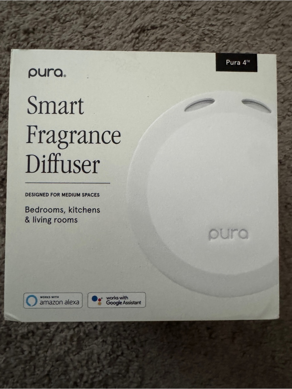 Pura Smart Fragrance Diffuser 4 - White New in Box